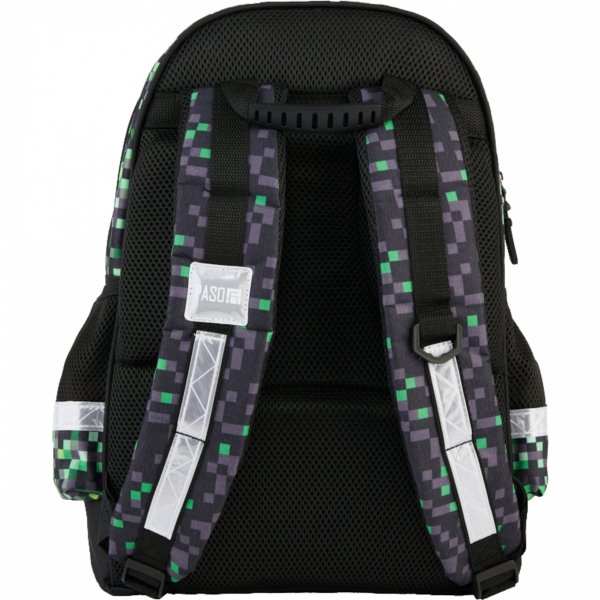 GAMER PLECAK CHŁOPIĘCY SZKOLNY PIKSELE DO PODSTAWÓWKI PASO GAMING GRA