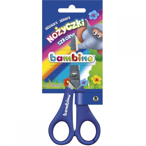 Nożyczki z Podziałką Bambino Szkolne Bezpieczne [1666]