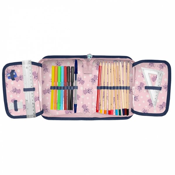 TORNISTER STITCH SZKOLNY DO KLAS 1-4 PODSTAWÓWKI ZESTAW 3w1 STICH i LILO