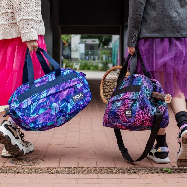 TORBA SPORTOWA CRYSTAL DAMSKA NA BASEN WYCIECZKOWA KABINOWA DO SAMOLOTU