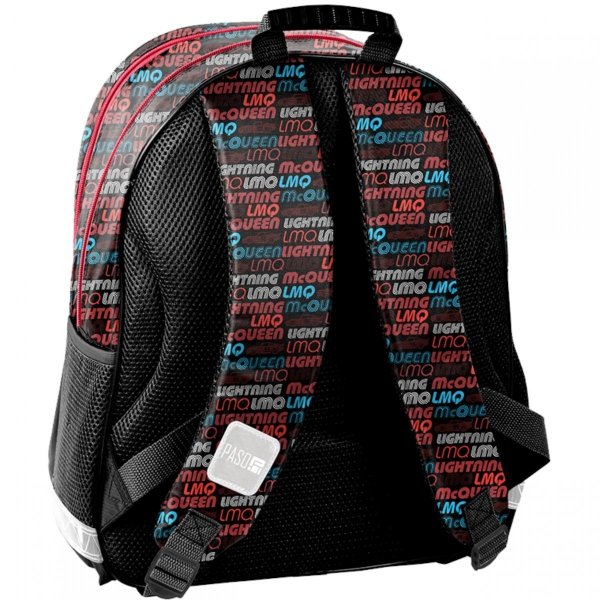 CARS PLECAK SZKOLNY ZYGZAK DLA CHŁOPAKÓW AUTA KOMPLET 5w1 z AUTEM PASO