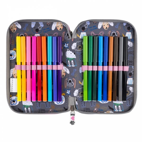 PIESKI PIÓRNIK z WYPOSAŻENIEM SZKOLNY DZIEWCZĘCY 3 KOMOROWY MAJEWSKI DOG