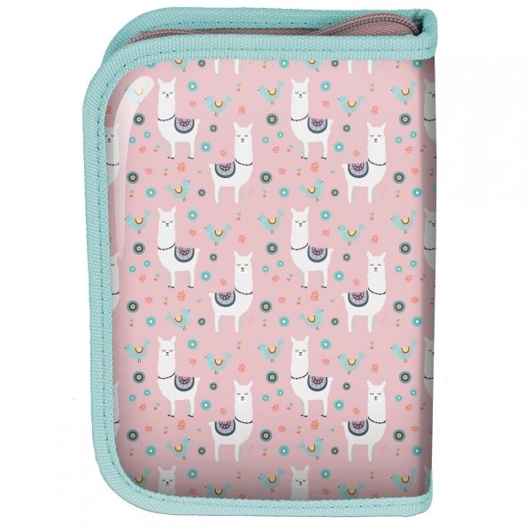 Piórnik do Szkoły Lamy z Wyposażeniem Paso dla Dziewczynek [PP22LM-001]