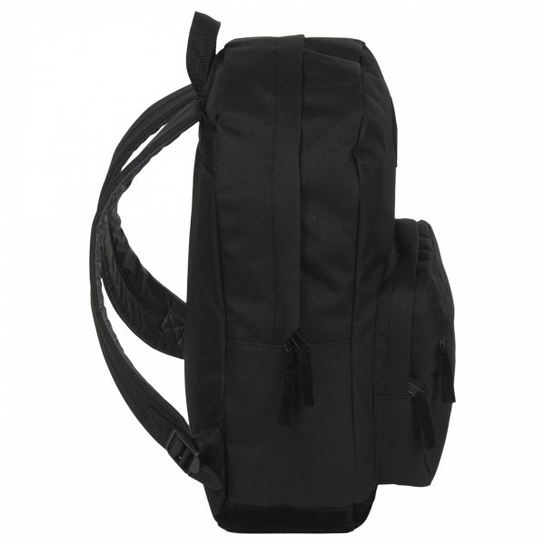 CZARNY Plecak Vintage RETRO Młodzieżowy MIEJSKI  PASO