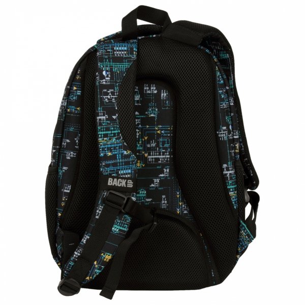 PLECAK MŁODZIEŻOWY BACKUP DLA CHŁOPAKA SZKOLNY UKŁAD SCALONY ZESTAW 4w1