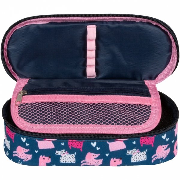 PIES PLECAK DERFORM DLA UCZENNIC SZKOLNY KOMPLET 5w1 DO PODSTAWÓWKI DOG