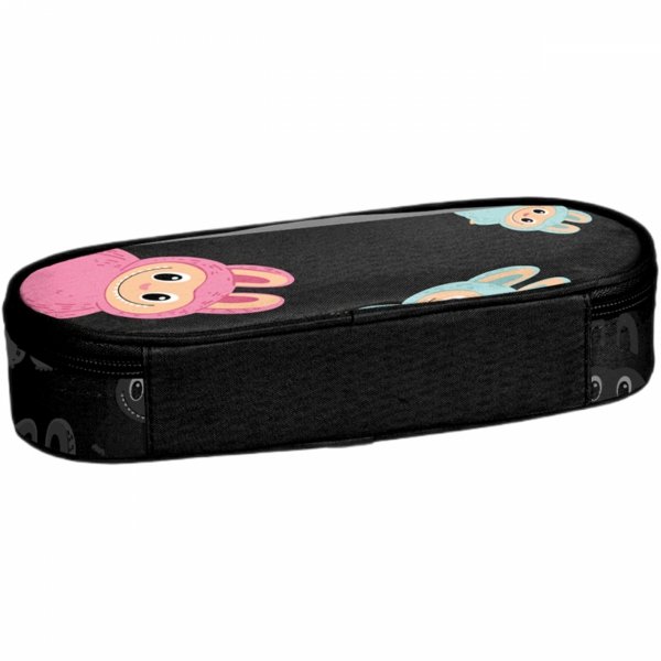 PIÓRNIK SZKOLNY DLA DZIEWCZYNY OTWIERANY Z KLAPKĄ BUBU PASO