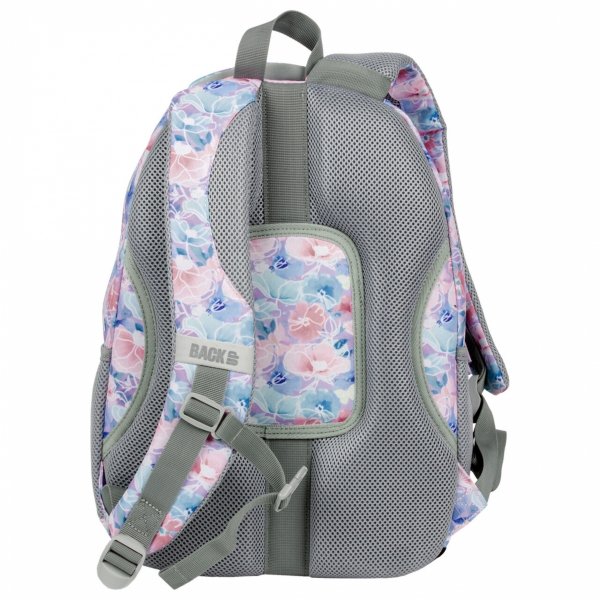 KWIATY BACKUP PLECAK MŁODZIEŻOWY KWIATKI SZKOLNY DZIEWCZĘCY KOMPLET 5w1