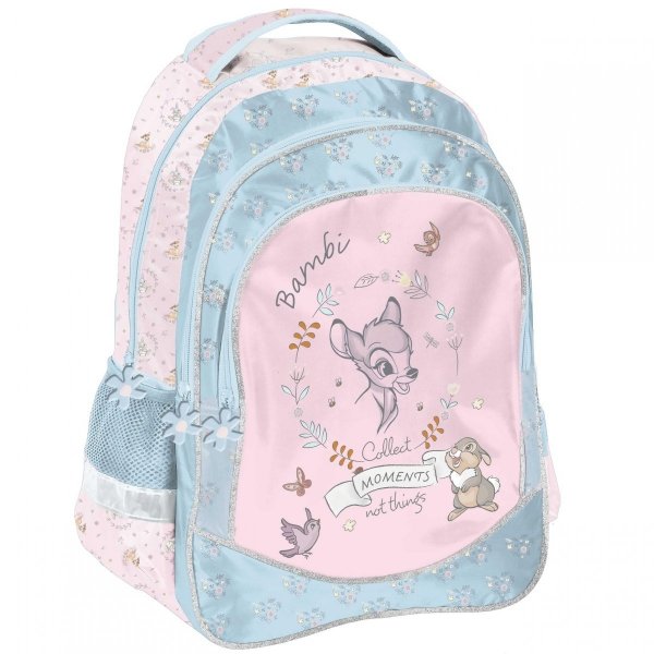 Zestaw Plecak Bambi Dziewczęcy Paso do Szkoły [DB22DD-181]