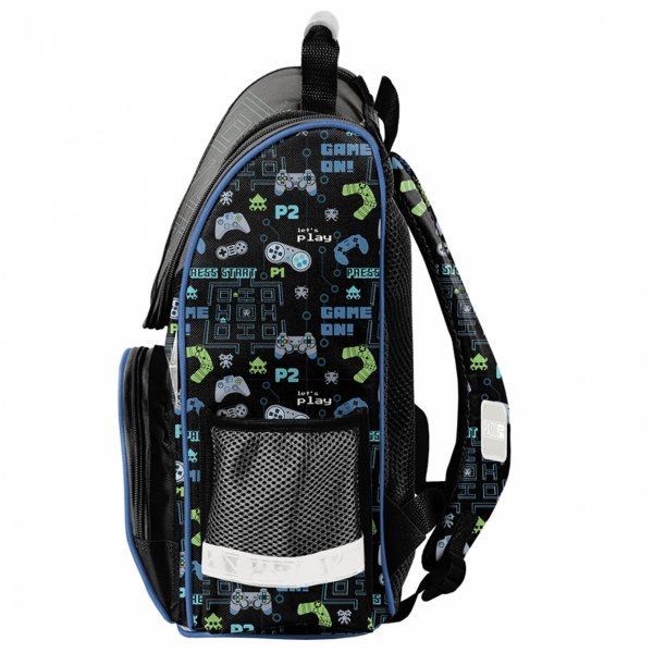 TORNISTER GAMEPAD GRY SZKOLNY GAMING DLA CHŁOPAKA DO KLAS 1-4 KOMPLET 5w1