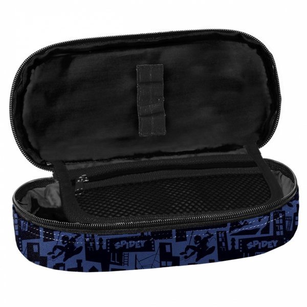 SZKOLNY PIÓRNIK SPIDER-MAN CHŁOPIĘCY OWALNY Z KLAPKĄ DO PODSTAWÓWKI PASO