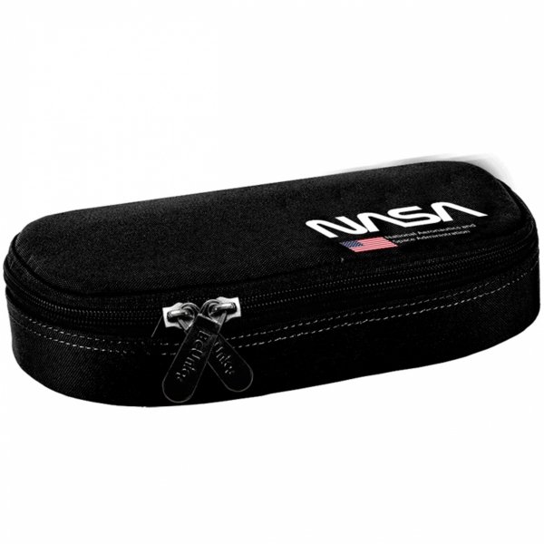 NASA PIÓRNIK BEUNIQ CZARNY ETUI SZKOLNY USZTYWNIANY MŁODZIEŻOWY PASO