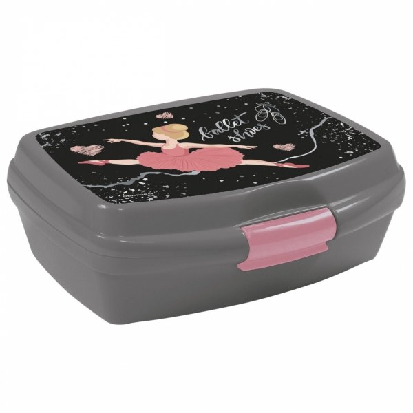 Baletnica Bidon Śniadaniówka Balerina Derform dla Dziewczynek Zestaw [BABL11]