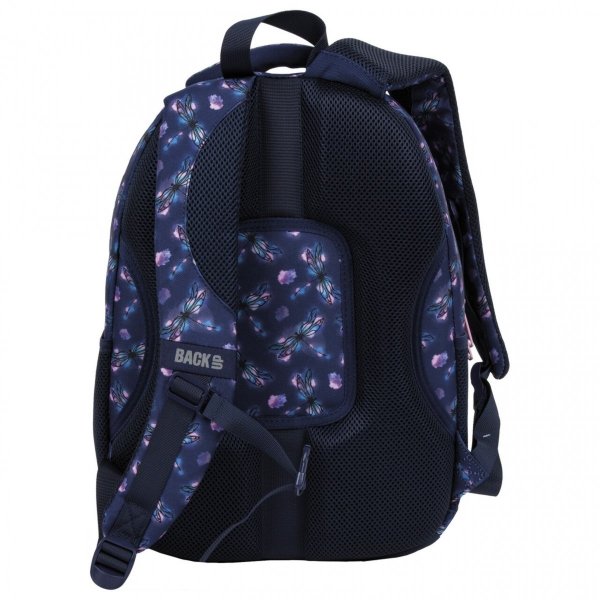 BackUp Ważki zestaw 5w1 Plecak Szkolny dziewczęcy [PLB5A24]