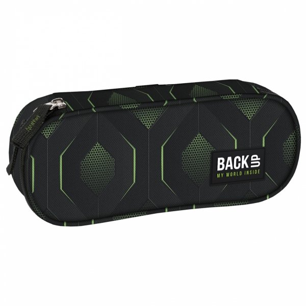 Piórnik Szkolny Młodzieżowy Backup dla Chłopaka Czarny [PB5A38]