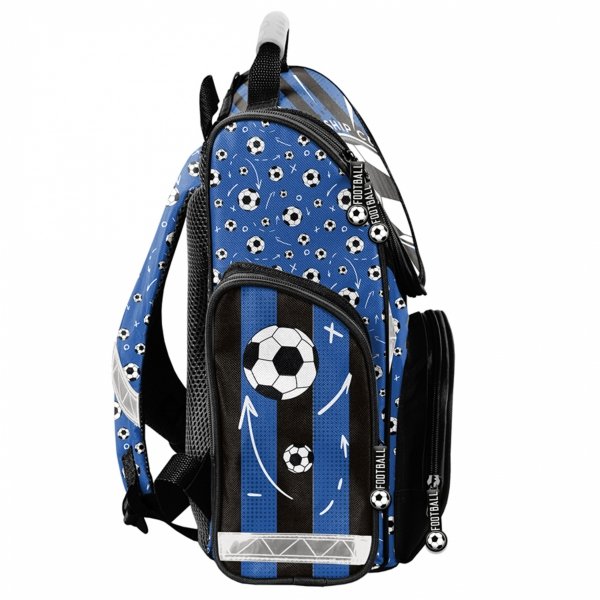 KOMPLET 3el PIŁKARSKI TORNISTER SZKOLNY DLA CHŁOPAKA DO 1 KLASY PIŁKA NOŻNA