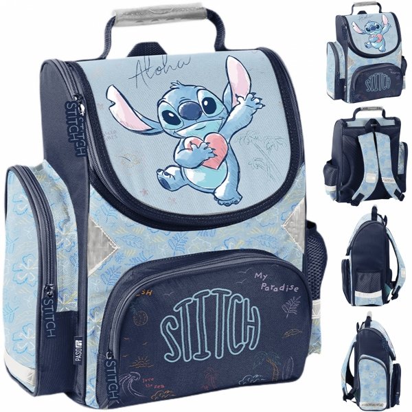 STITCH TORNISTER DO KLAS 1-4 DLA DZIEWCZYNEK PIERWSZOKLASISTKI STICH i LILO