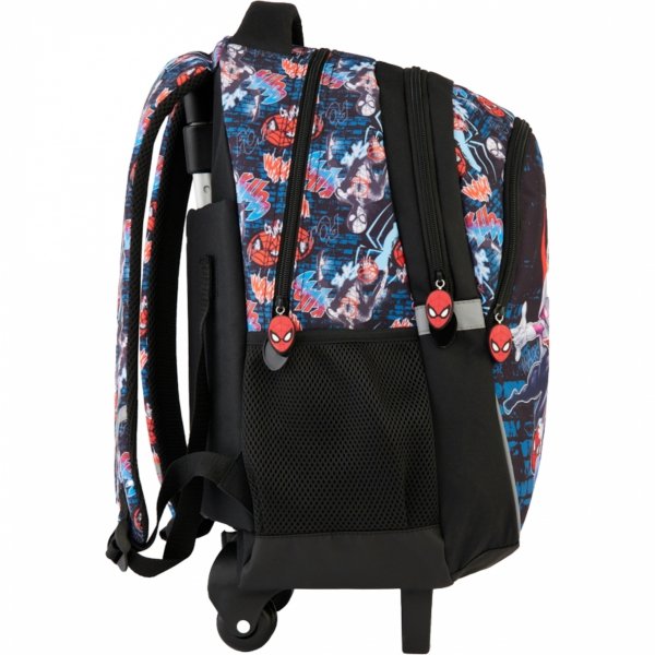 SPIDERMAN PLECAK NA KÓŁKACH DO SZKOŁY PODSTAWOWEJ MARVEL ZESTAW CHŁOPIĘCY