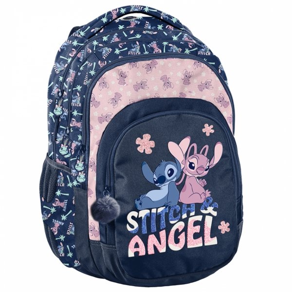 KOMPLET 6w1 STICH PLECAK SZKOLNY TORNISTER LILO i STITCH PASO DZIEWCZĘCY
