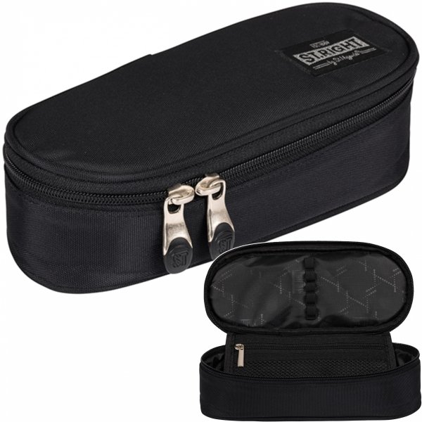 CZARNY PIÓRNIK SZKOLNY CHŁOPIĘCY DO SZKOŁY ST.RIGHT MAJEWSKI BLACK 