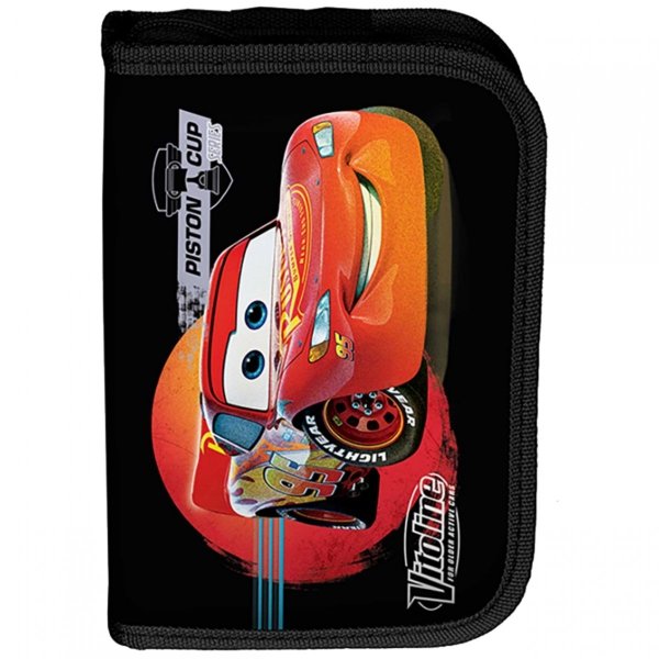 CARS PLECAK SZKOLNY ZYGZAK DLA CHŁOPAKÓW AUTA KOMPLET 5w1 z AUTEM PASO