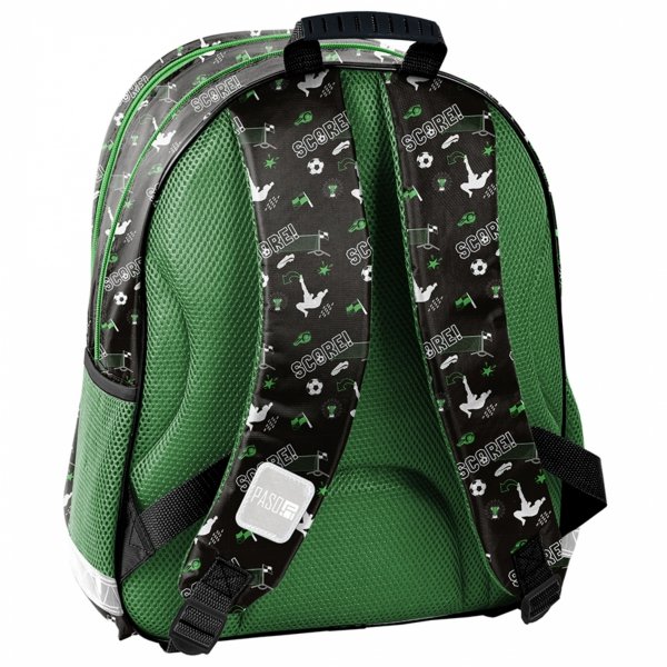 PIŁKA NOŻNA PLECAK SZKOLNY DO 1 KLASY SZKOŁY PODSTAWOWEJ ZESTAW 3w1 PASO