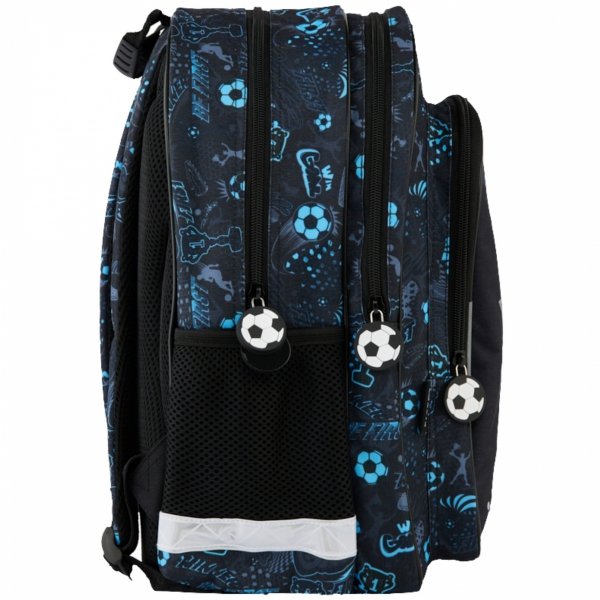 ZESTAW 5w1 FOOTBALL PLECAK SZKOLNY DO KLAS 1-3 PODSTAWÓWKI PASO PIŁKA NOŻNA