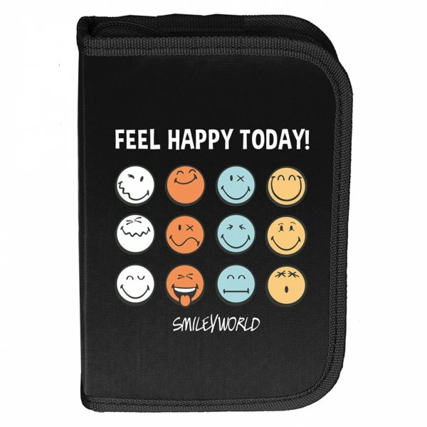 SMILEY PLECAK SZKOLNY EMOTKI DO 1-3 KLASY PODSTAWÓWKI EMOTIKONY ZESTAW 3w1