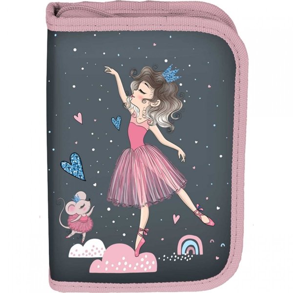 Modowy Plecak Szkolny Balerina Paso Komplet 3elem [PP23BA-116]