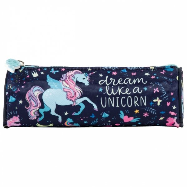 Jednorożec Piórnik Szkolny Tuba dla Dziewczynek Derform Unicorn