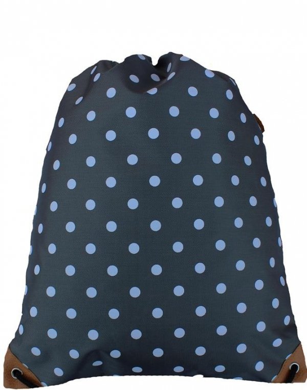 Plecak w Kropki dla Dziewczyny Młodzieżowy Komplet Beniamin [607801]