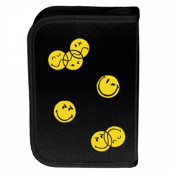 TORNISTER SZKOLNY EMOTKI SMILEY DO 1 KLAS KOMPLET 5w1 BUŹKI EMOTIKONY PASO