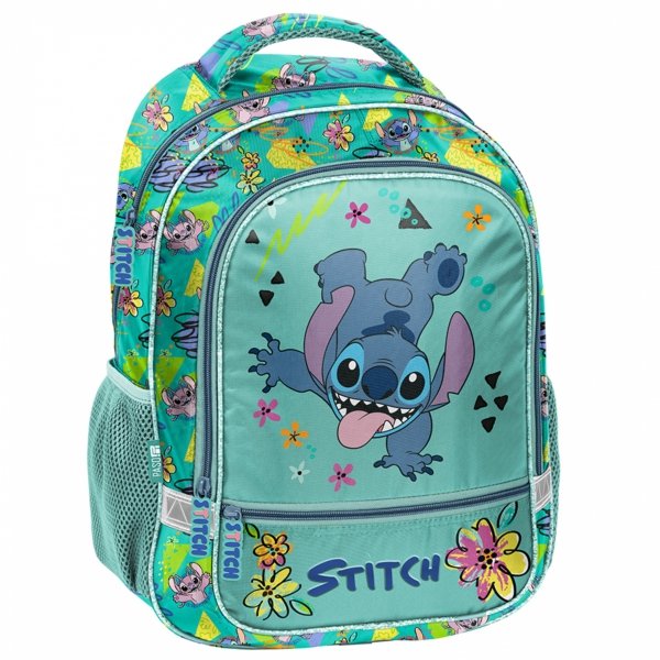 KOMPLET 6 ele STITCH PLECAK SZKOLNY DO 1 KLASY DLA DZIEWCZYNEK LILO i STICH