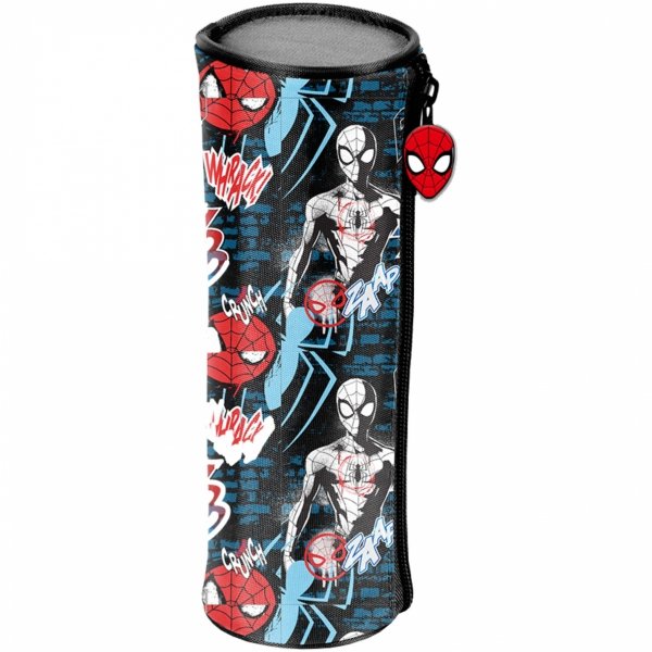 SPIDERMAN PIÓRNIK TUBA OKRĄGŁY SZKOLNY PASO MARVEL CHŁOPIĘCY DO PODSTAWÓWKI