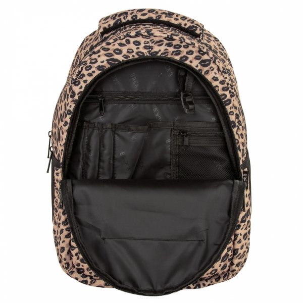 DZIEWCZĘCY PLECAK MŁODZIEŻOWY BACKUP SZKOLNY KOMPLET 3w1 PANTERKA USTA