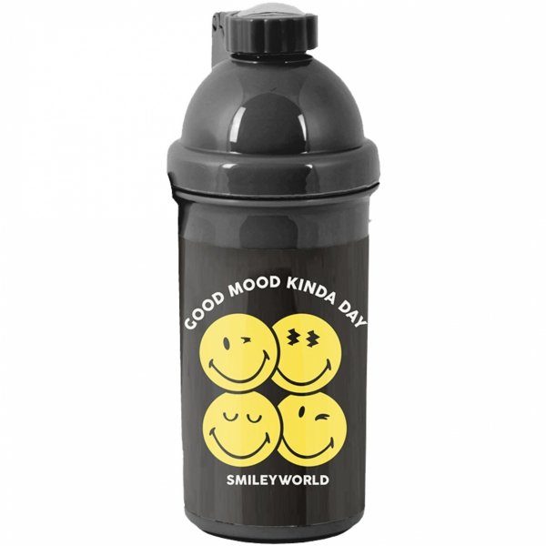 SMILLEY TORNISTER SZKOLNY DO KLAS 1-4 BUŹKI EMOTKI EMITIKONY KOMPLET 5 ele.