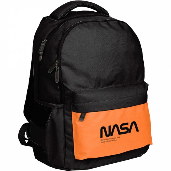 CZARNY PLECAK NASA BEUNIQ MŁODZIEŻOWY SZKOLNY SPORTOWY PASO