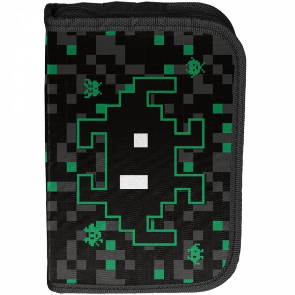 ZESTAW 3w1 TORNISTER SZKOLNY GAMING GAMER DLA CHŁOPAKÓW PODSTAWÓWKI PIKSELE