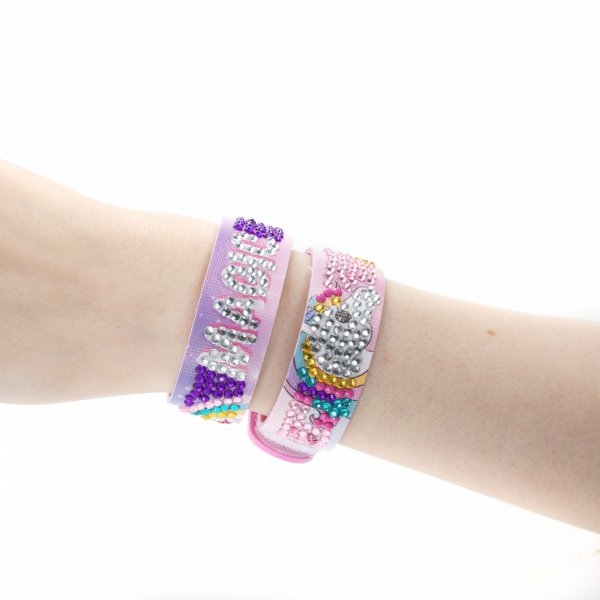 STWÓRZ DIAMENTOWE BRANSOLETKI UNICORN KIDEA DZIEWCZĘCY ZESTAW KREATYWNY