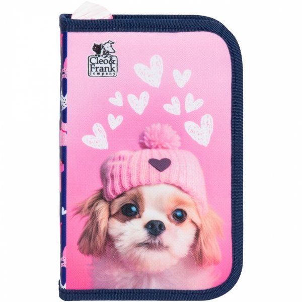 PIESEK PIÓRNIK DOG SZKOLNY DO PODSTAWÓWKI DLA DZIEWCZYNKI Z WYPOSAŻENIEM