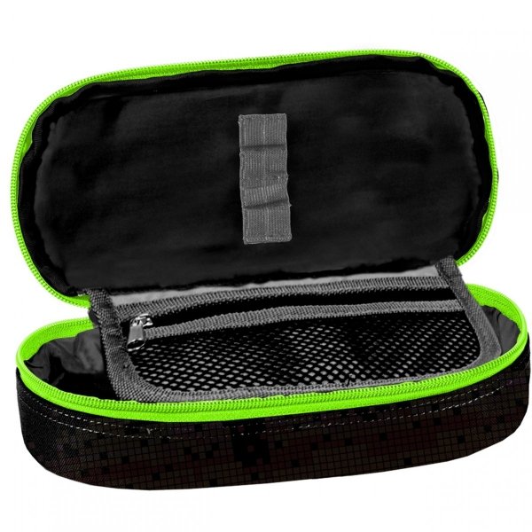 Nowoczesny Duży Plecak Chłopięcy Piksele Gaming Komplet [PP22CR-2706]