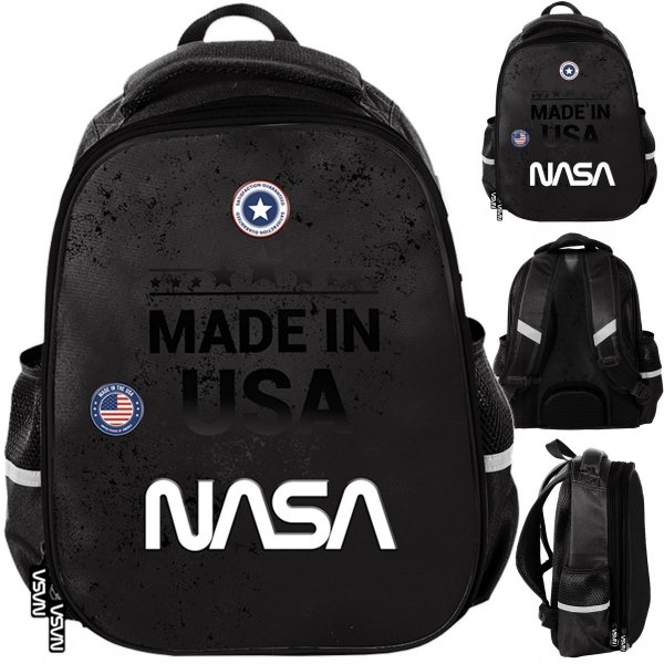 Nasa Plecak Szkolny Tornister Premium dla Chłopaka Paso [PP23SA-565]