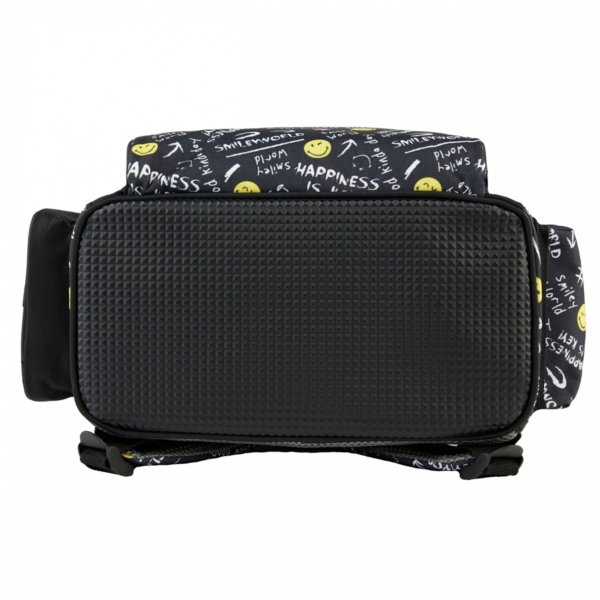 SMILLEY TORNISTER SZKOLNY DO KLAS 1-4 BUŹKI EMOTKI EMITIKONY KOMPLET 3w1