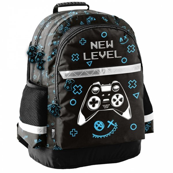 PLECAK GAMEPAD SZKOLNY KOMPLET 6w1 GAMER DO PODSTAWÓWKI GAMING DLA CHŁOPAKA