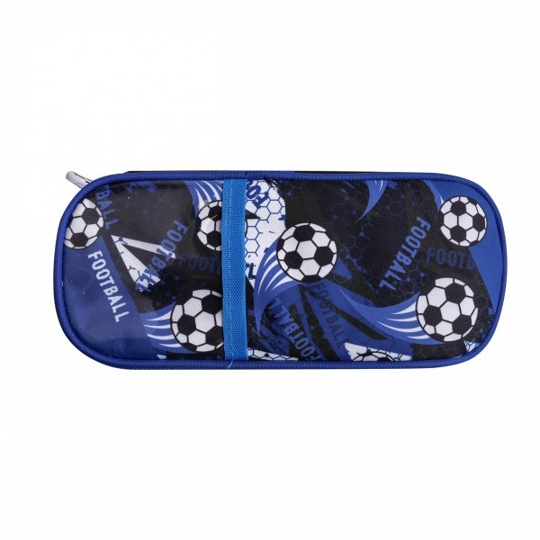 PIÓRNIK PIŁKA NOŻNA SZKOLNY SASZETKA Z KLAPKĄ DLA CHŁOPAKA PIŁKARSKI