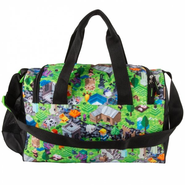 MINECRAFT TORBA SPORTOWA PIKSELE NA BASEN CHŁOPIĘCA NA WYCIECZKI GAMING GRA