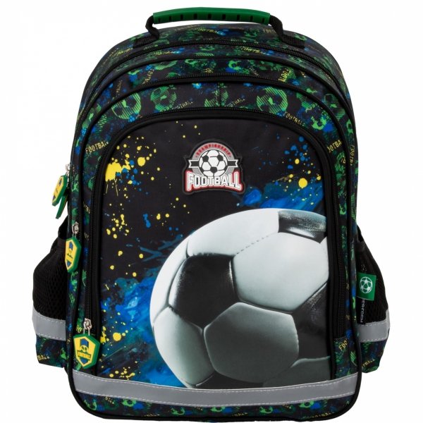 PIŁKARSKI PLECAK SZKOLNY DO 1 KLASY FOOTBALL TORNISTER PIŁKA NOŻNA