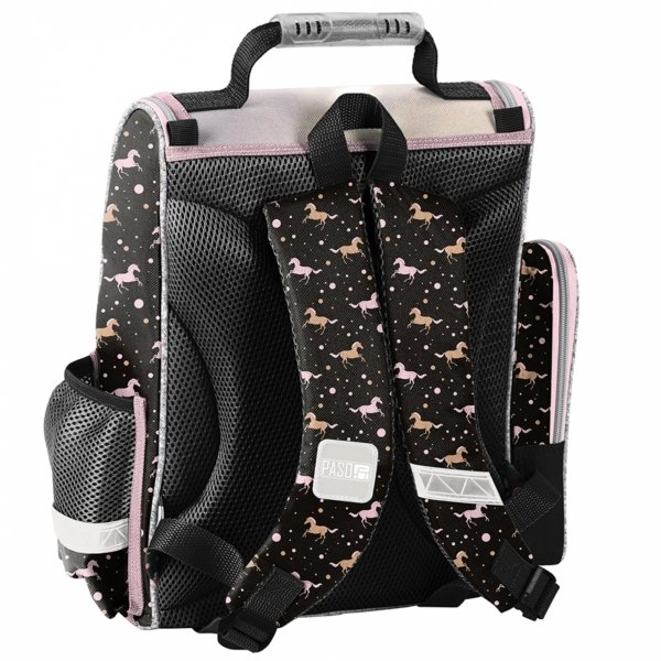 TORNISTER KOŃ KOMPLET 5w1 SZKOLNY W KONIE DO 1 KLASY PODSTAWÓWKI z KONIEM