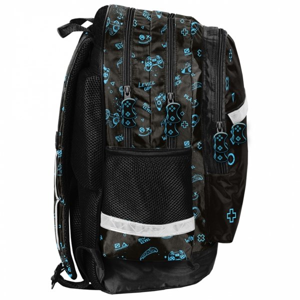 PLECAK GAMEPAD SZKOLNY GAMER DO PODSTAWÓWKI KOMPLET 4w1 GAMING DLA CHŁOPAKA