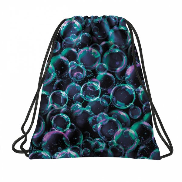 BAŃKI PLECAK MŁODZIEŻOWY BACKUP DO SZKOŁY DLA DZIEWCZYN ZESTAW 5 ele BUBBLE